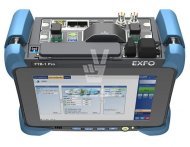 Мультисервисный, оптический, Ethernet тестер EXFO FTB-720Gv2-1702F