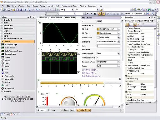 Интегрированное средство разработки приложений Measurement Studio Интегрированное средство разработки приложений Measurement Studio