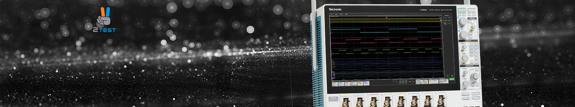Встречайте Ваши новые возможности с уникальным осциллографом Tektronix MSO серии 5 — по выгодной цене в 2TEST