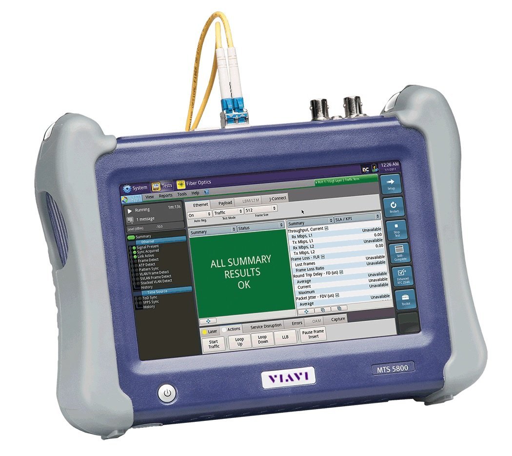 Двухпортовый анализатор транспортных сетей VIAVI MTS-5822P Двухпортовый анализатор транспортных сетей VIAVI MTS-5822P