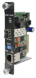Промышленные медиаконвертеры ORing RGMC-111GPB для 18-слотовой платформы RMC-1000