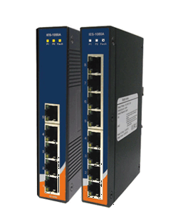 Промышленные коммутаторы 5-портовые ORing серии IES-1050A/IES-1080A