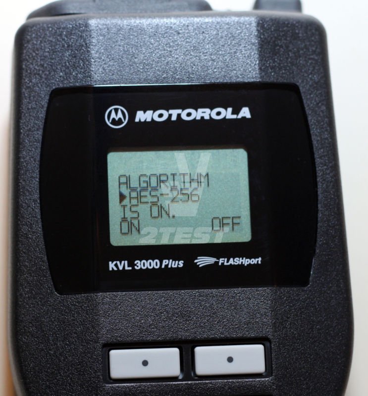 Описание Загрузчик ключей Motorola KVL 3000 PLUS