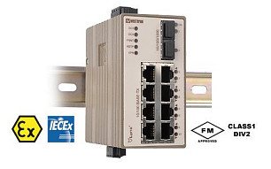 Промышленные коммутаторы Ethernet управляемые Westermo Lynx L110-F2G и Lynx L110-F2G-EX