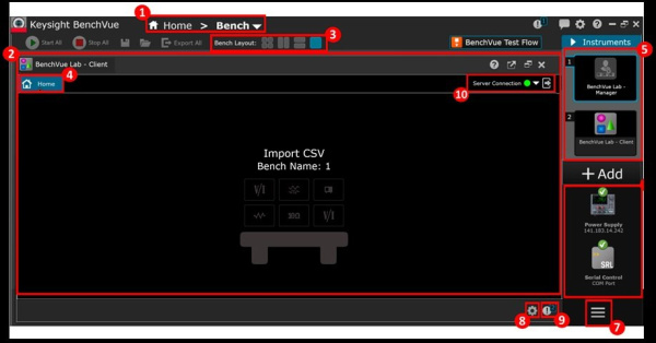 Программное обеспечение для управления лабораторией Keysight BenchVue Lab BV9111B Программное обеспечение для управления лабораторией Keysight BenchVue Lab BV9111B
