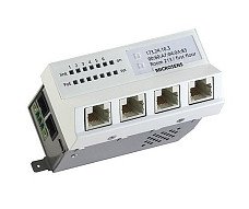 Микро-коммутаторы 6-портовые Gigabit Ethernet MICROSENS с опцией PoE