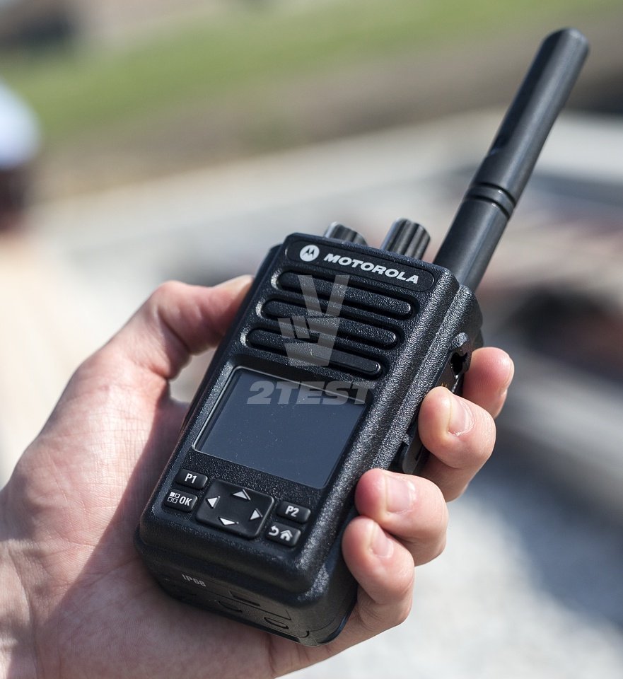 Описание Портативные радиостанции двусторонней связи Motorola MOTOTRBO DP3000e