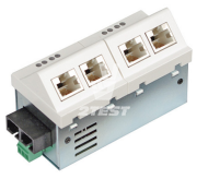5-портовый Fast Ethernet микро-коммутатор MICROSENS MS450243M