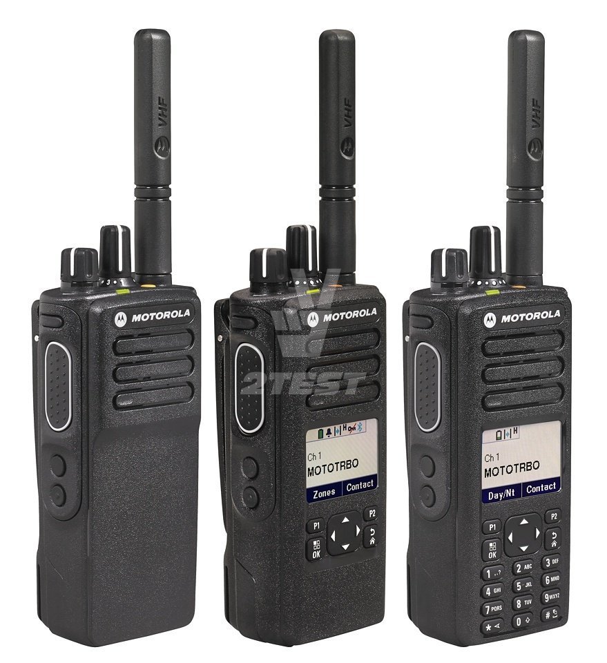 Решение 2TEST: Профессиональные портативные радиостанции двусторонней связи Motorola MOTOTRBO DP4000e