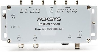Решение 2TEST: Мобильный WiFi роутер ACKSYS RailBox LTE