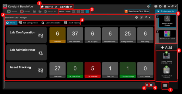 Программное обеспечение для управления лабораторией Keysight BenchVue Lab BV9111B Программное обеспечение для управления лабораторией Keysight BenchVue Lab BV9111B
