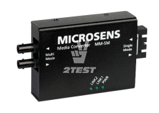 Многомодовый / одномодовый медиаконвертер MICROSENS с максимальной скоростью 155 Мбит/с