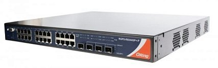 Промышленные коммутаторы Gigabit Ethernet 3-го уровня с поддержкой PoE ORing RGPS-R9244GP+-P