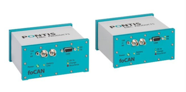 Волоконно-оптические преобразователи foCAN Волоконно-оптические преобразователи foCAN