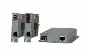 Промышленные медиаконвертеры управляемые Ethernet VLAN  Omnitron iConverter GX/T2