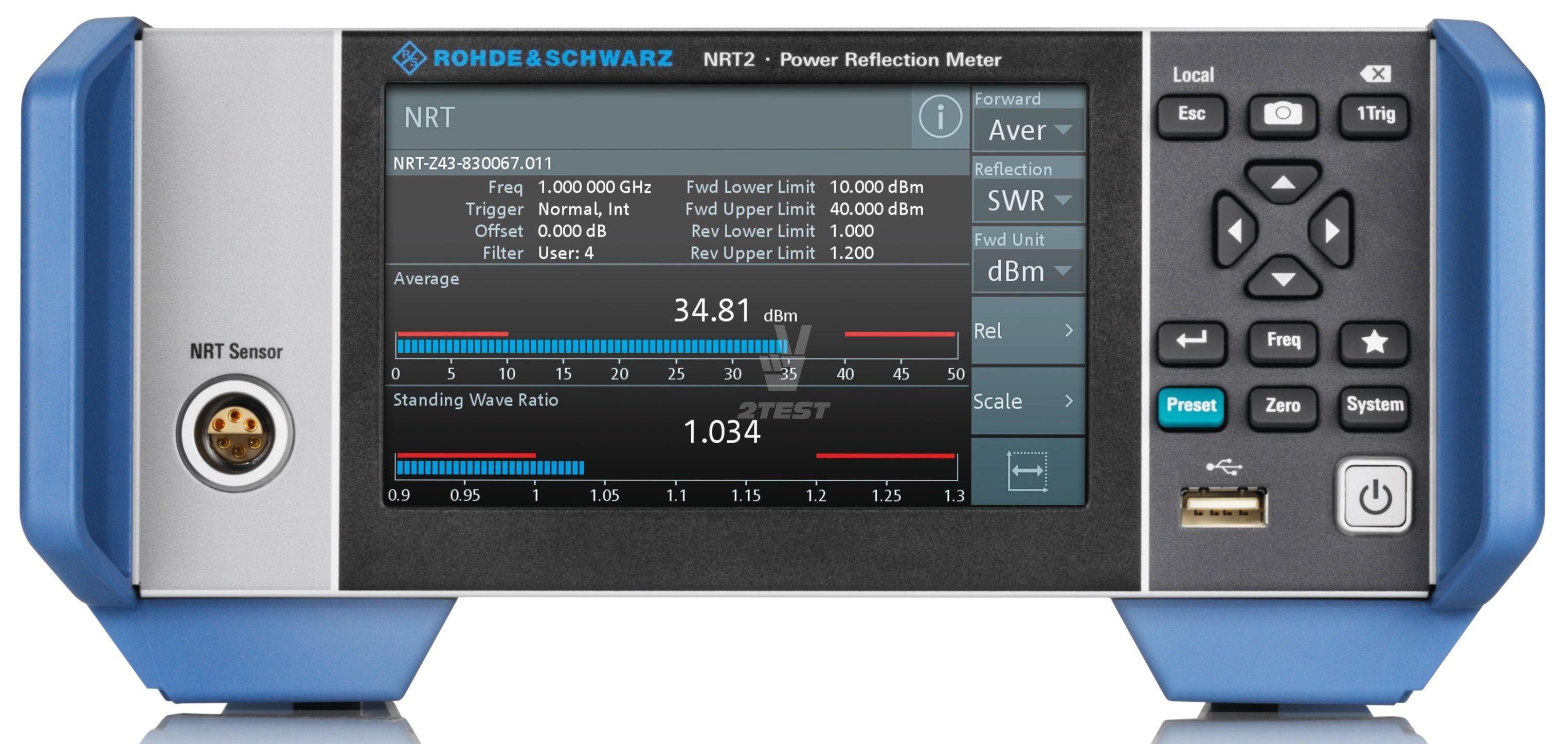 Поставка Измеритель отраженной мощности Rohde & Schwarz NRT2