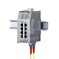 Промышленные коммутаторы 10-портовые гигабитные кольцевые Ethernet MICROSENS